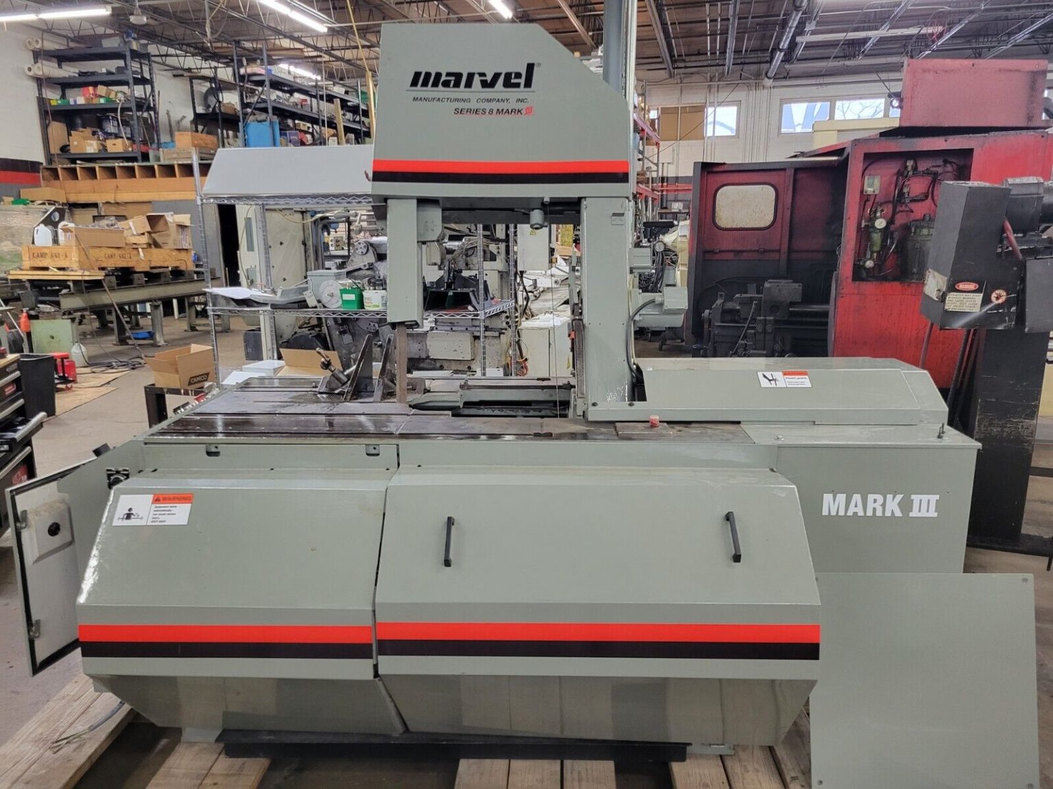 MARVEL SERIES 8 MARK III Vertical Bandsaw