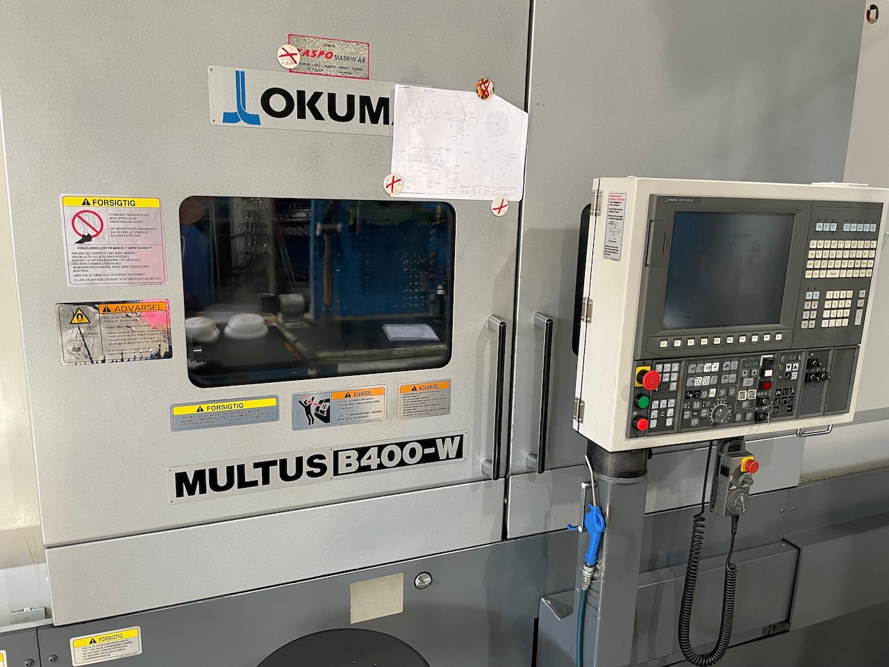 Okuma Multus B400-W – Year 2011 – Cncbul.co.uk