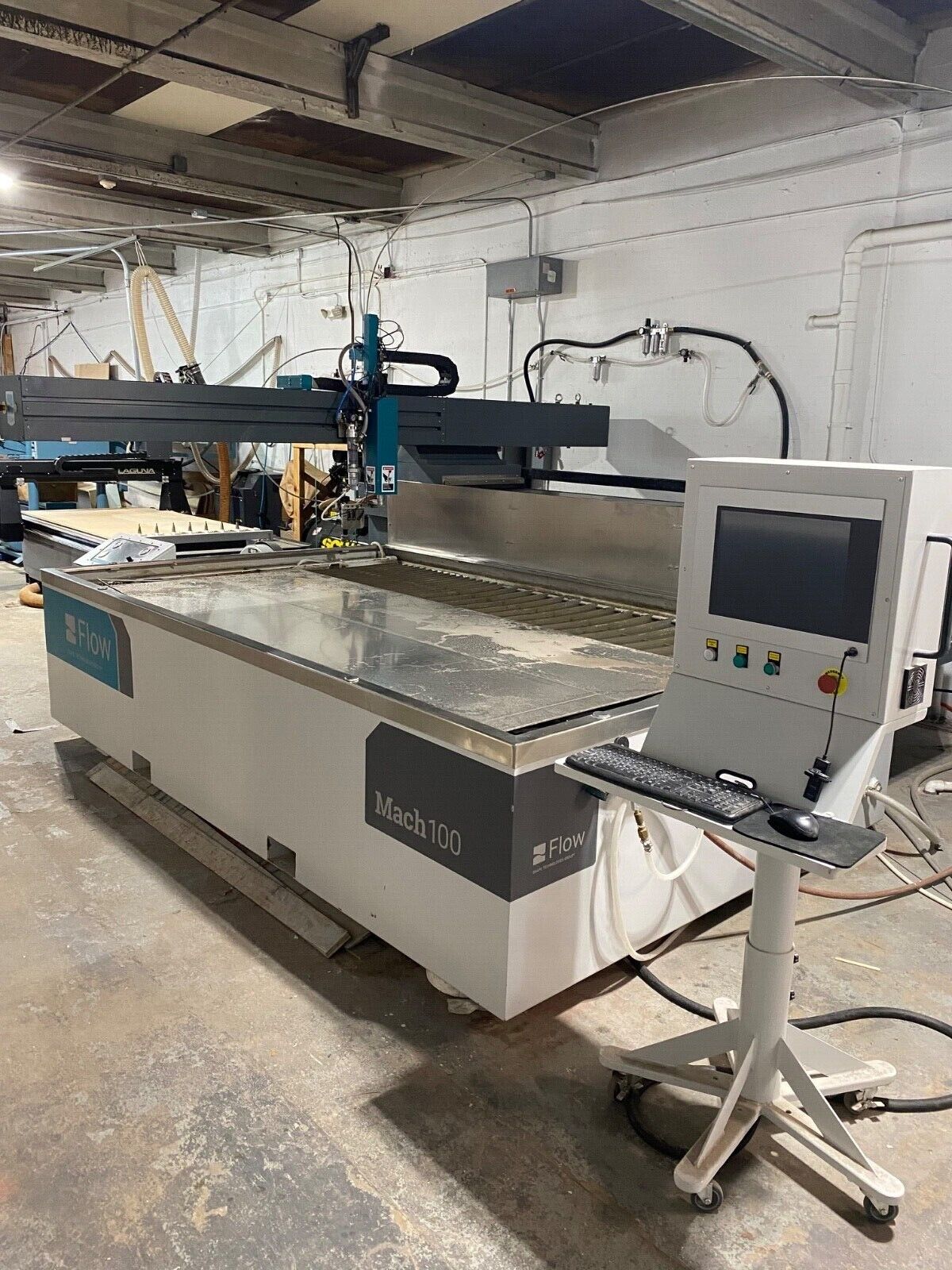 Flow Mach Water Jet Cutting Machine Year Cncbul Co Uk