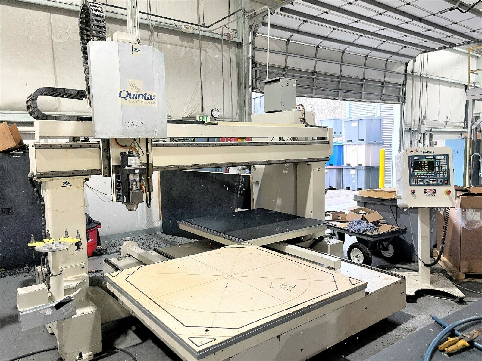 Quintax cnc outlet router