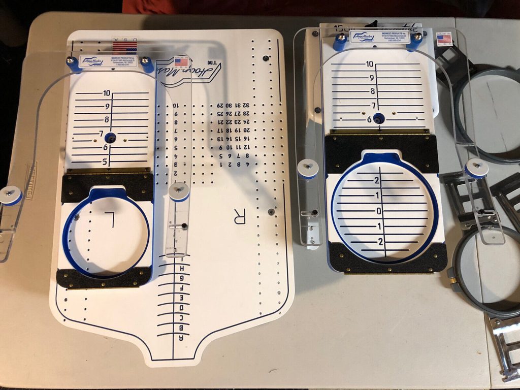 RICOMA MT-1502 Commercial Embroidery Machine - 2 Heads - 15