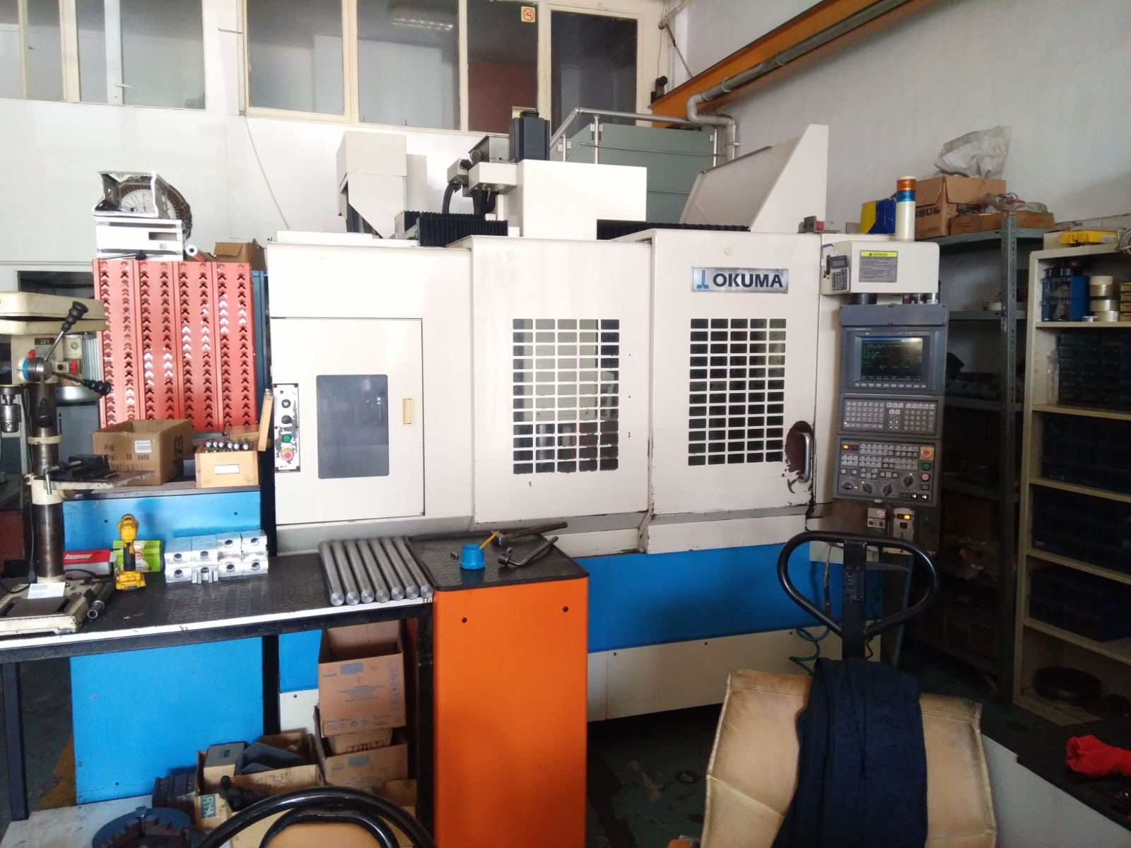 Okuma MB 56 VA CNC Vertical Machining Center – Cncbul.co.uk